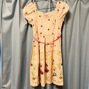 Emily Temple cute 반팔 무릎 기장 원피스