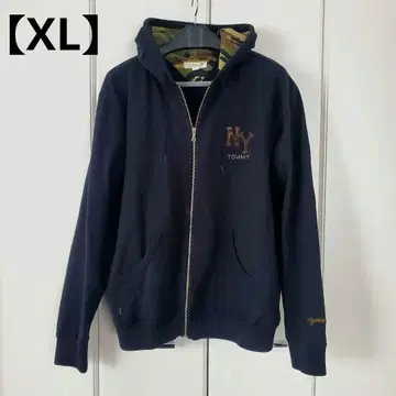 타미힐피거 블랙 후드티 XL