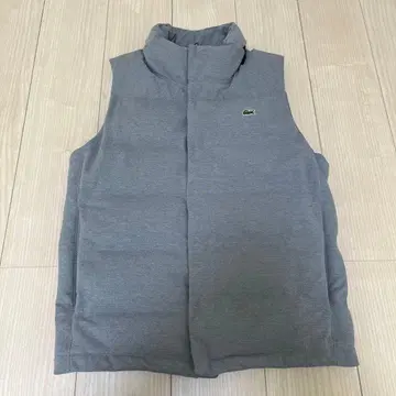 Lacoste 그레이 다운 베스트 라코스테