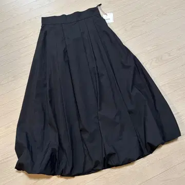 [ 정가 18,900엔 ] 페넬 일본제 벌룬 스커트 블랙 M
