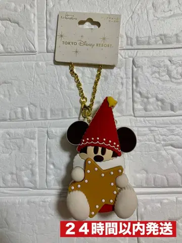 택 포함 새상품 릴린린 백참 케이스 포함 디즈니 크리스마스