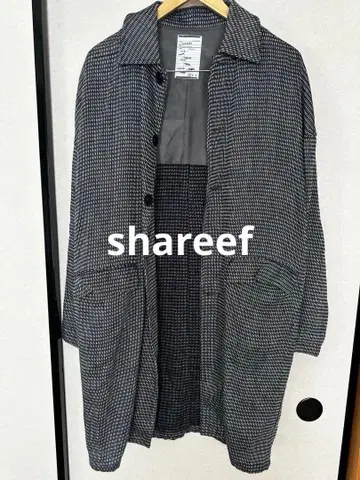 shareef 얇은 소재 코트