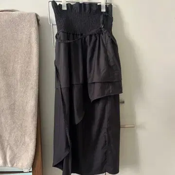 acka 하이웨스트 플레어 스커트