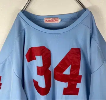 미첼앤네스 풋볼 셔츠 게임 구제 의류 hiphop 00s