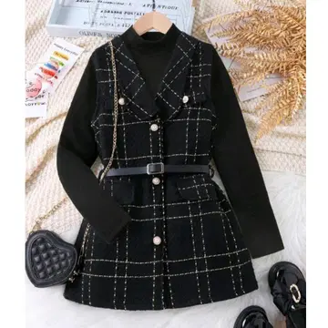 베스트 미니 원피스 블랙