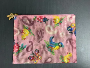 페일러 하이디 페이즐리 메쉬 파우치 M 사이즈 새상품급