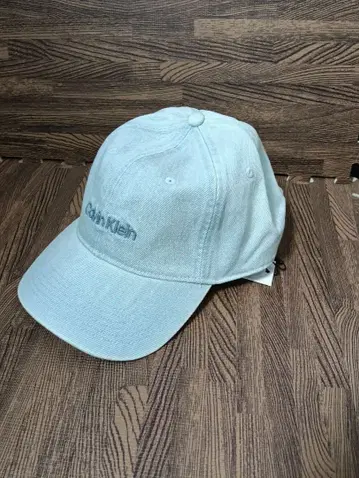 미사용 새상품 캘빈클라인 데님 캡 라이트 블루