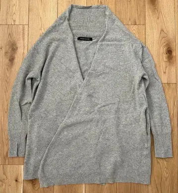 미즈이로 인드 mizuiroind 니트 가디건 그레이