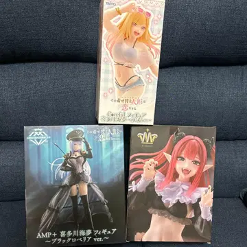 그 비스크 돌은 사랑을 한다 키타가와 마린 피규어 3점