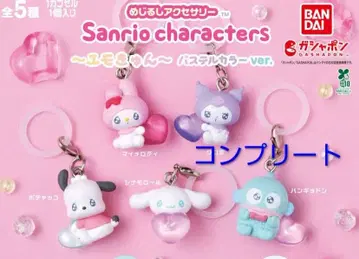 산리오 에모큥 메지루시 액세서리 파스텔 컬러 ver. 컴프
