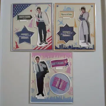 카이호 나오토 Attention Please! 아크릴 스탠드 3종 세트