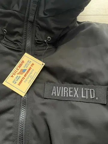[ 새상품/시착만 한 상품 ] AVIREX 아비렉스 다운 자켓 M