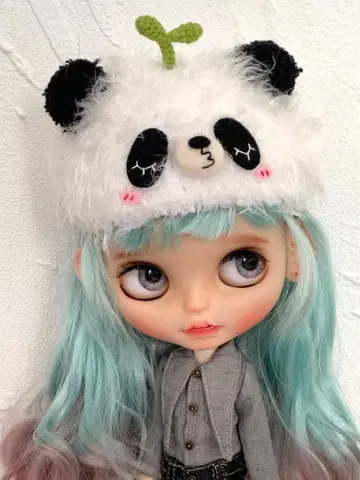 브라이스 아이시 인형 팬더 모자 레어