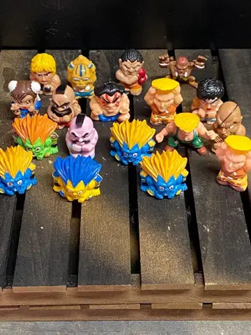 스트리트 파이터 손가락 인형 소프트 비닐