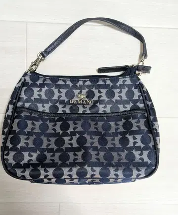 HAMANO (하마노 가죽 공예) 핸드백 네이비