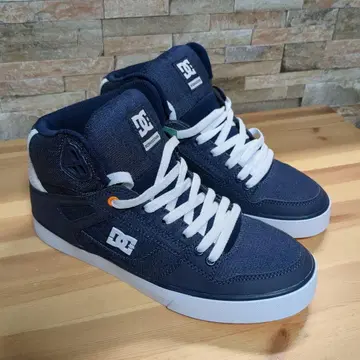 디씨 DC 데님조 하이컷 스니커즈 26.0cm 중고 미사용