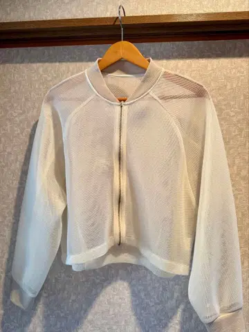 [크로셰] 메쉬 블루종