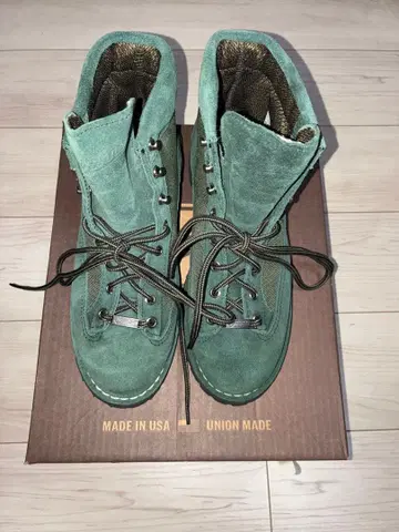 Danner Light UJ 그린 스웨이드 부츠