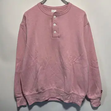 health knit 헬스니트 헨리넥 맨투맨 M