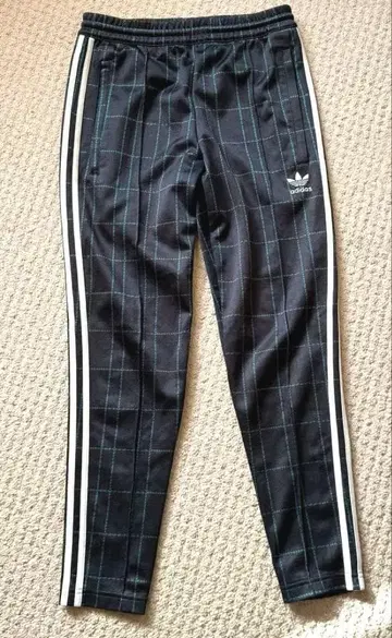 레어 adidas 오리지널스 타탄 체크 트랙 팬츠