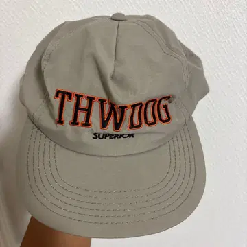 THE H.W. DOG&CO 베이지 캡