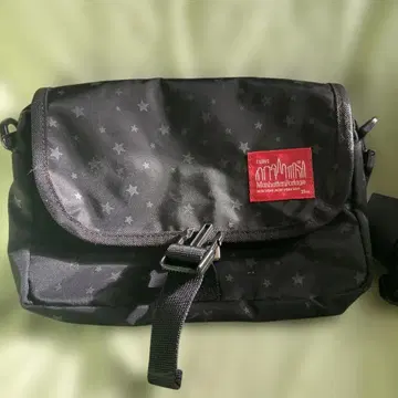 Manhattan Portage 블랙 숄더백