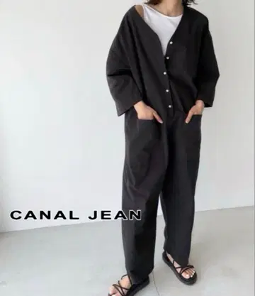 CANAL JEAN via.j 점프수트 올인원