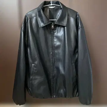 ZARA 페이크 가죽 자켓 L