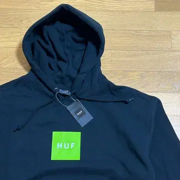 HUF 후드티 풀오버 후드티 박스 로고 블랙 L HUF