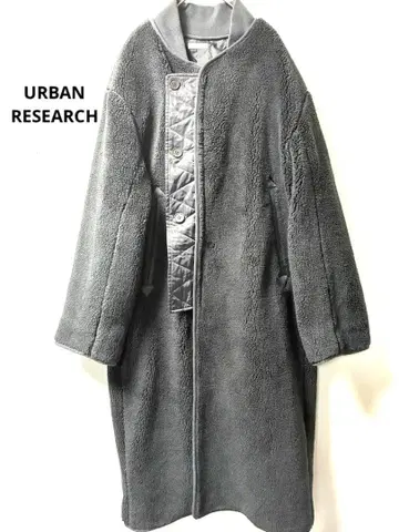 URBAN RESEARCH 보아 롱 코트