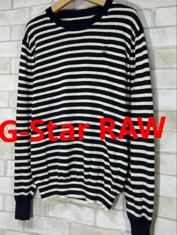 [ G-Star RAW ] 지스타로우 보더 스웨터