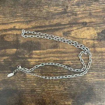 폴스미스 실버 체인 목걸이