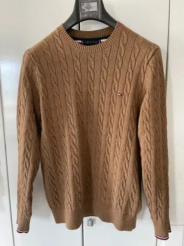 TOMMY HILFIGER 케이블 니트 스웨터 S