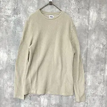 ZARA 니트 스웨터 심플 고급 캐주얼 얇은 소재