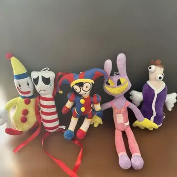 엄청난 혜택!! 어메이징 디지털 서커스 봉제 인형 세트!