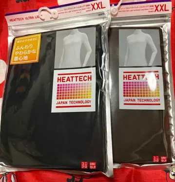 UNIQLO 히트텍 울트라 라이트 터틀넥 XXL 사이즈 2개 세트