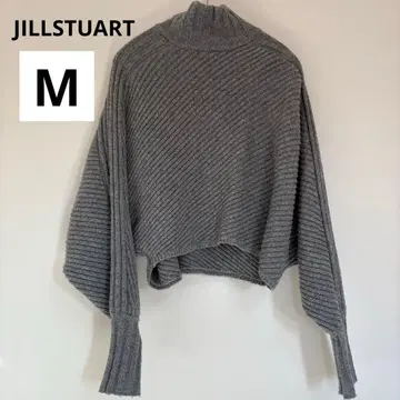 JILLSTUART 터틀넥 니트 스웨터 그레이 M 사이즈