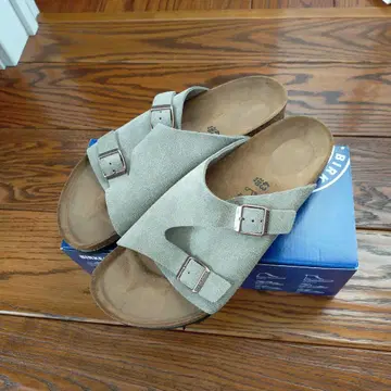 미사용 새상품 BIRKENSTOCK 취리히 토프 스웨이드 사이즈 43