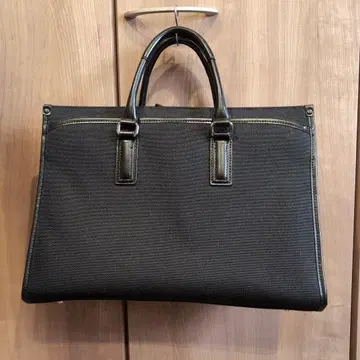 블랙 나일론 비즈니스 백