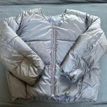 네이비 다운 자켓 38