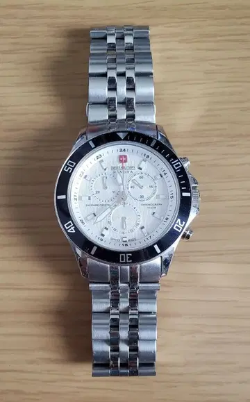 스위스 밀리터리 하노와 남성용 쿼츠 손목시계