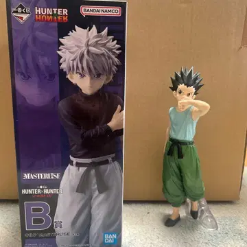 제일복권 HUNTER x HUNTER A상 곤 B상 키루아 피규어 2종
