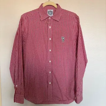 BBC 빌리어네어 보이즈 클럽 깅엄 체크 긴팔 셔츠 M