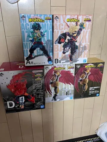 나의 히어로 아카데미아 피규어 세트