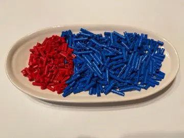 [ LEGO ] 레고 테크닉 파랑 축 & 빨간색 축 부싱