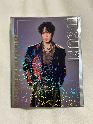 후지와라 이츠키 시크레 포토 카드