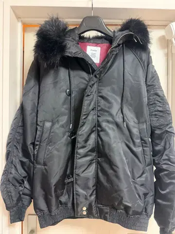 jouetie 루즈 N-2B 블루종 블랙 미사용 새상품 택 포함