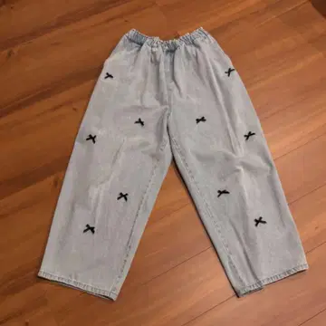 사만사 모스모스 리본 이지 팬츠