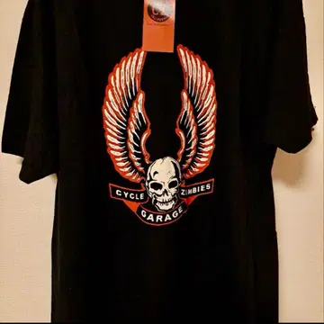 미사용 새상품 CYCLE ZOMBIES 사이클 좀비 S/S 티셔츠