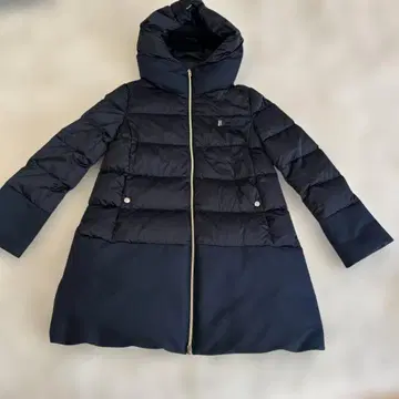 Herno 후드 부착 네이비 다운 자켓